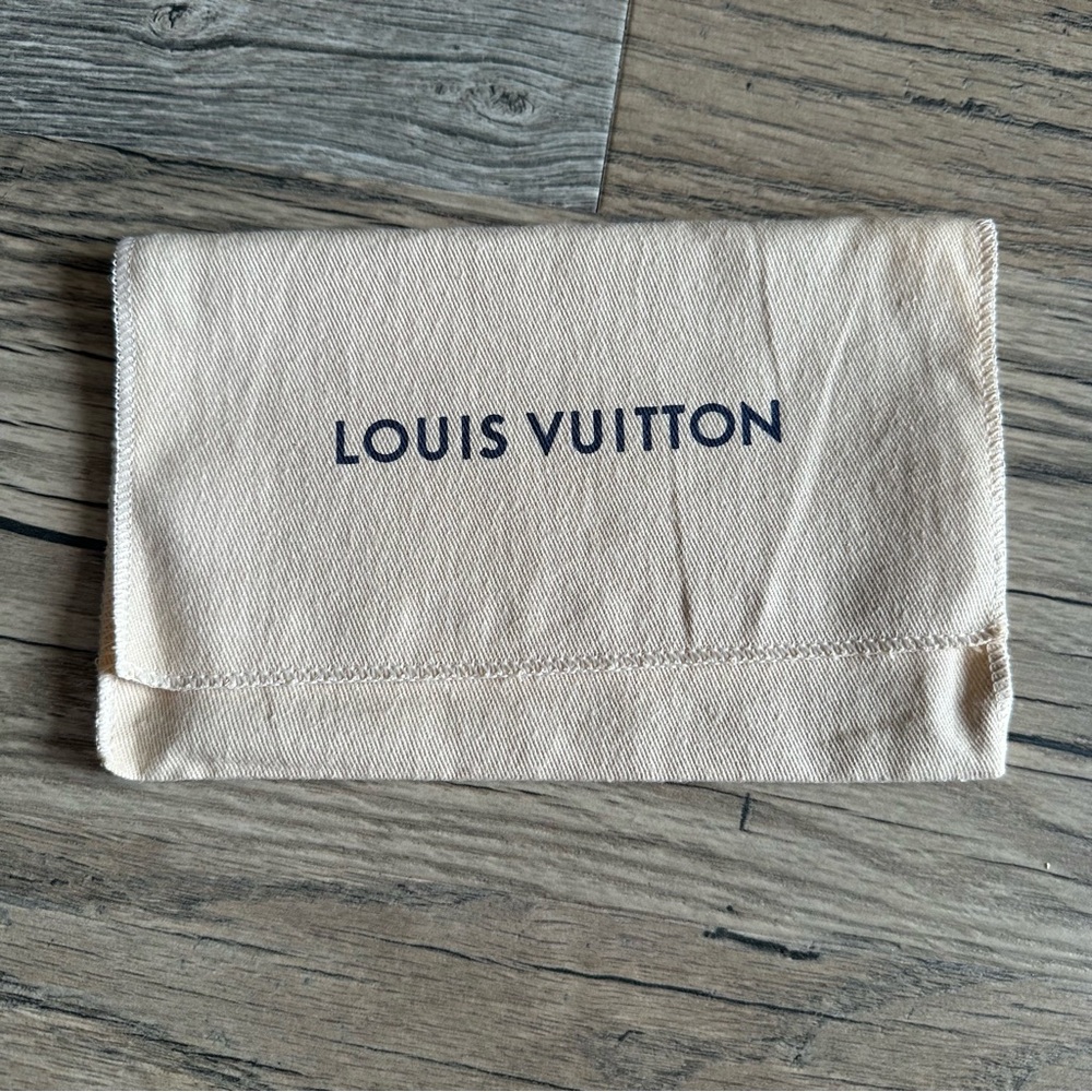 Louis Vuitton Beige Dust Bag Small Walled Size